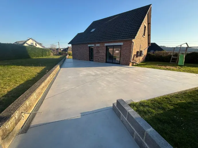 Béton lissé